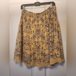 Max Studio Floral Skirt